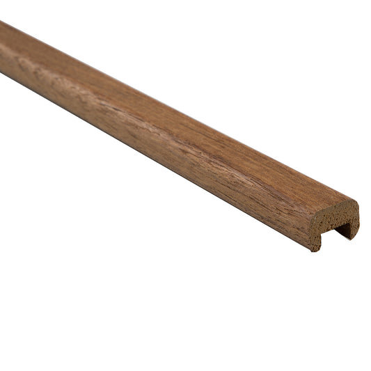 WHITECAP TEAK 1/2" TRACK BULKHEAD MOLDING