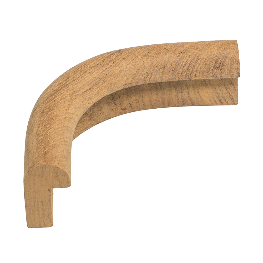 WHITECAP TEAK EDGE MOLDING OUTSIDE CORNER