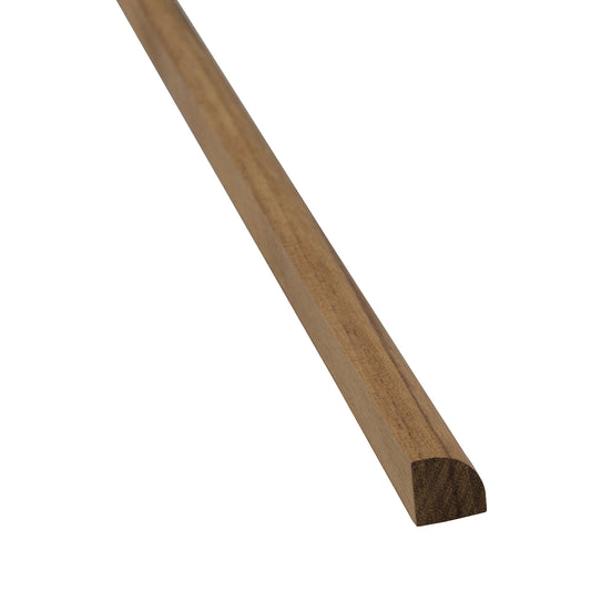 WHITECAP TEAK QUARTER ROUND MOLDING LARGE - 5'