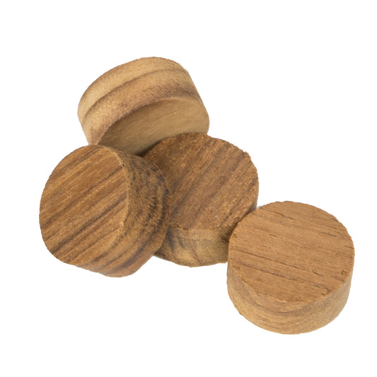 WHITECAP TEAK PLUG - 1" - 20 PACK