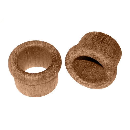 WHITECAP TEAK FINGER PULL - 1" BARREL LENGTH - 2 PACK