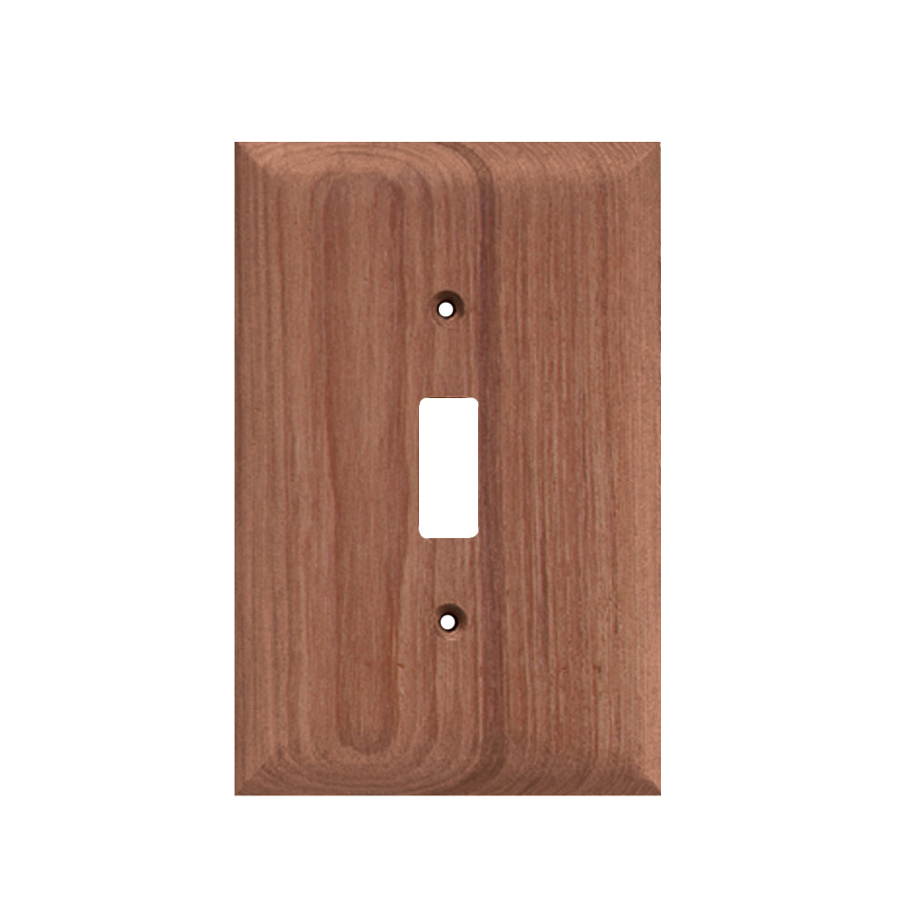 WHITECAP TEAK SWITCH COVER/SWITCH PLATE