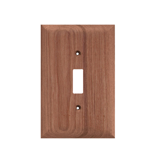 WHITECAP TEAK SWITCH COVER/SWITCH PLATE