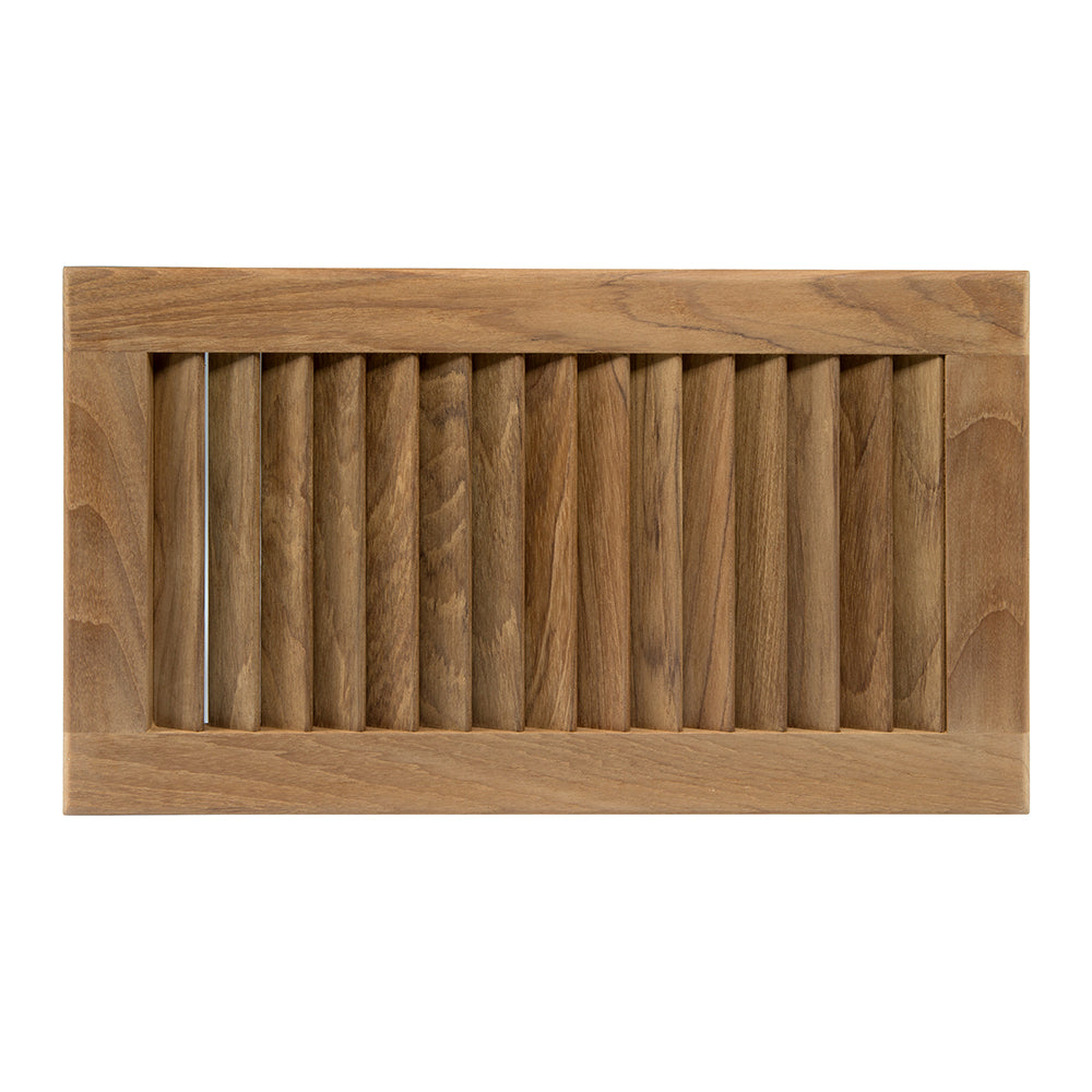 WHITECAP TEAK LOUVERED INSERT - 16" X 9-1/8" X 3/4"