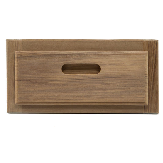 WHITECAP TEAK DRAWER/DOOR FRONT & FRAME - 12"W X 6"H