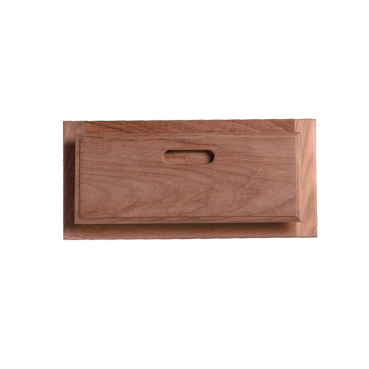 WHITECAP TEAK DRAWER/DOOR FRONT & FRAME - 15"W X 7"H