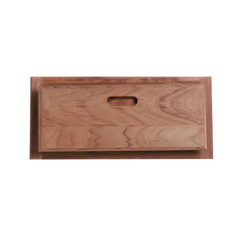 WHITECAP TEAK DRAWER/DOOR FRONT & FRAME - 18"W X 8"H