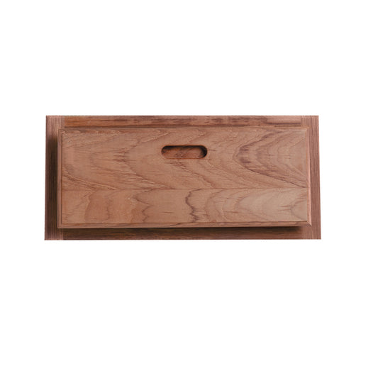 WHITECAP TEAK DRAWER/DOOR FRONT & FRAME - 18"W X 8"H