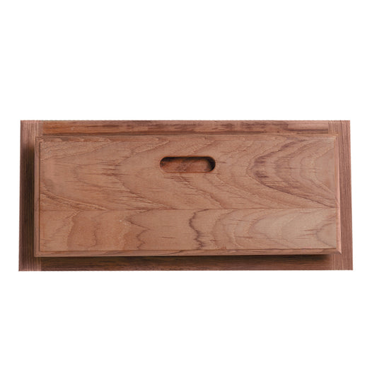 WHITECAP TEAK DRAWER/DOOR FRONT & FRAME - 21"W X 9"H