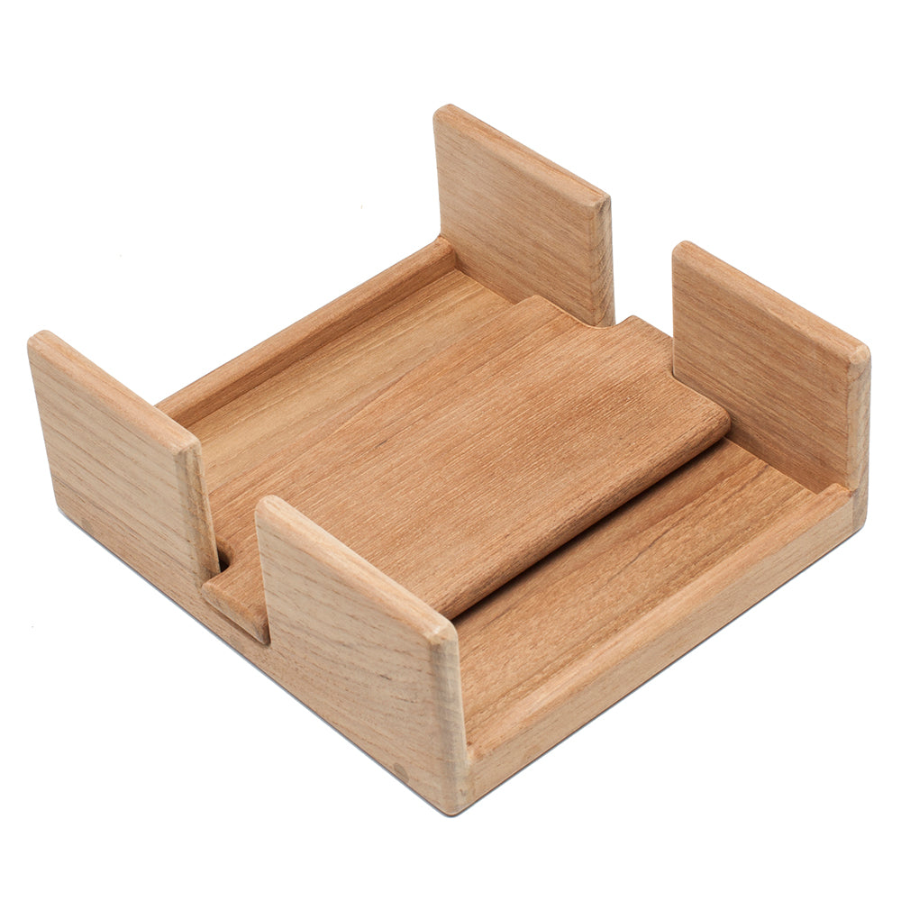 WHITECAP TEAK STAY-PUT NAPKIN HOLDER
