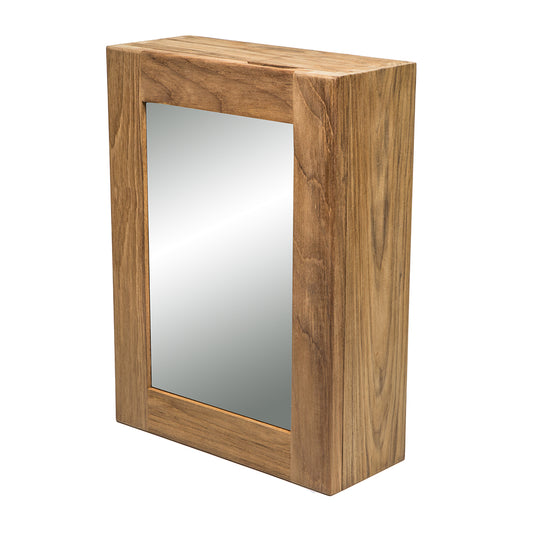 WHITECAP TEAK MEDICINE CHEST W/MIRROR