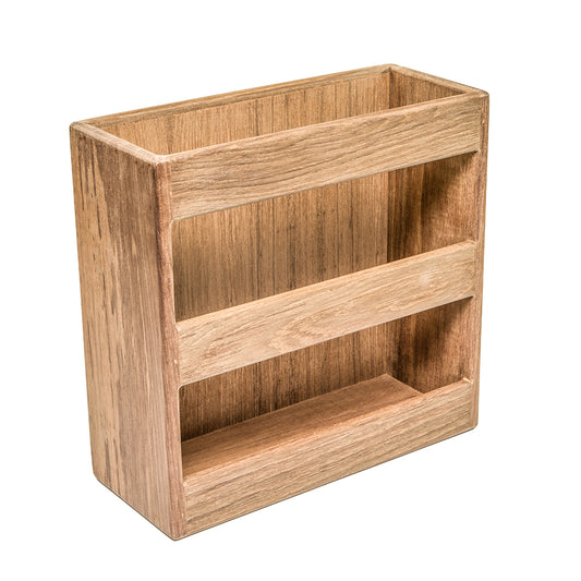 WHITECAP TEAK MAGAZINE/UTILITY RACK