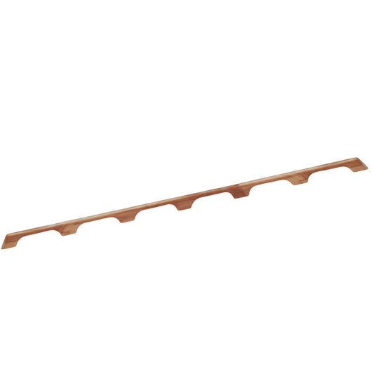 WHITECAP TEAK HANDRAIL - 6 LOOPS - 63"L