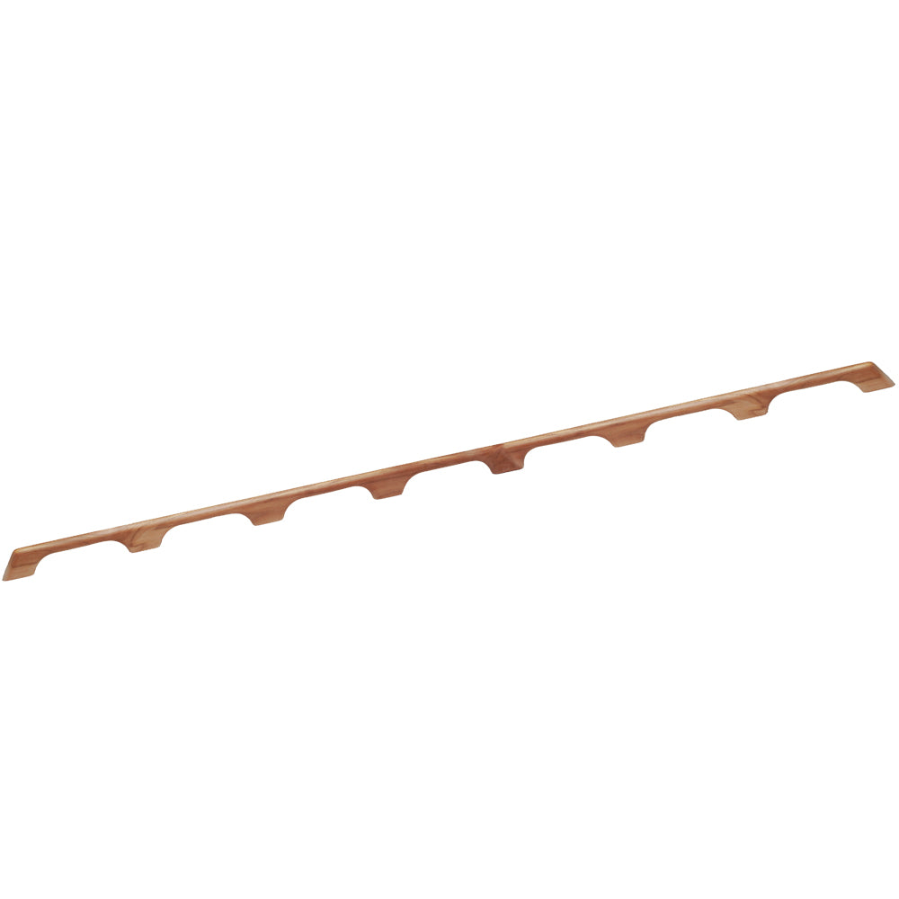 WHITECAP TEAK HANDRAIL - 7 LOOPS - 73"L