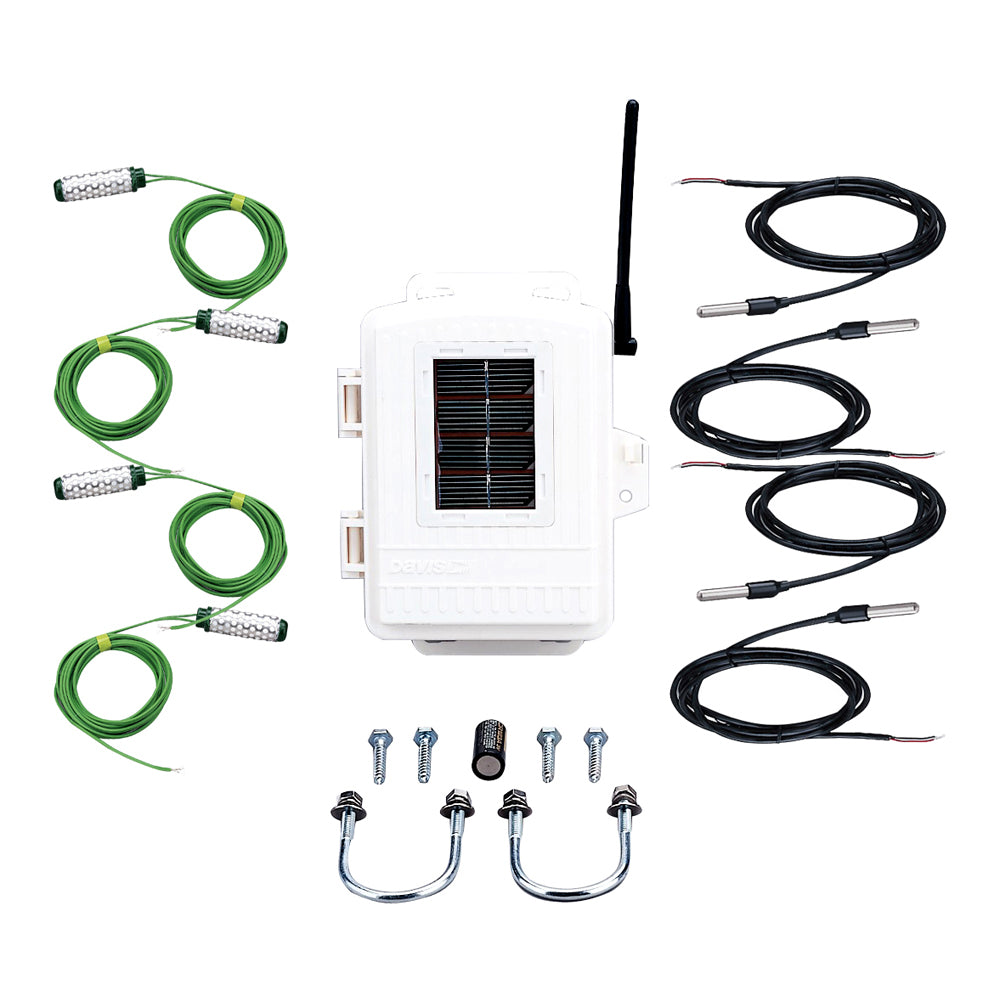 DAVIS COMPLETE WIRELESS SOIL MOISTURE/TEMPERATURE STATION - INCLUDES SENSORS