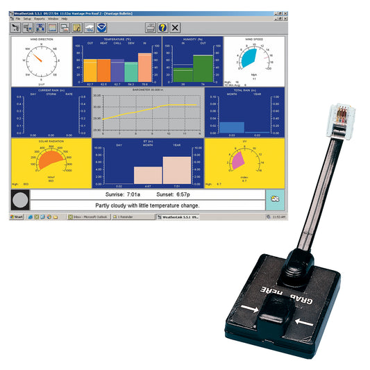DAVIS WEATHERLINK&REG; WINDOWS - SERIAL PORT F/VANTAGE VUE & PRO2 SERIES