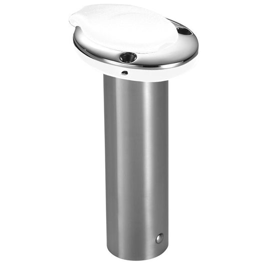 ATTWOOD STANDARD SERIES ROD HOLDER - 0&#176; - WHITE INSERT