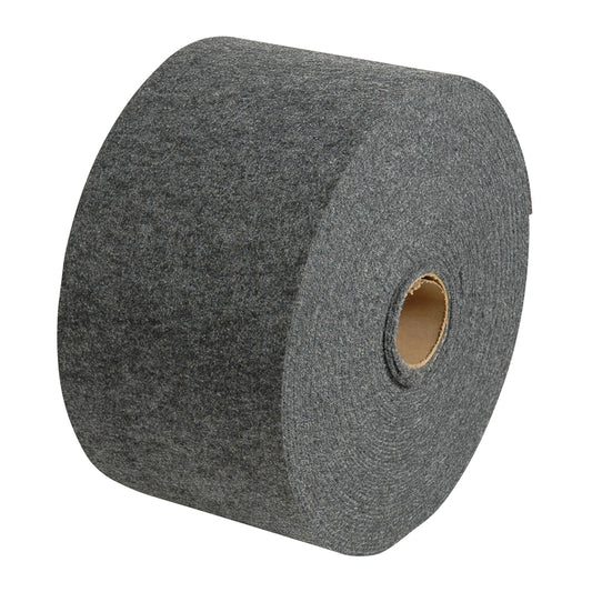 C.E. SMITH CARPET ROLL - GREY - 11"W X 12'L