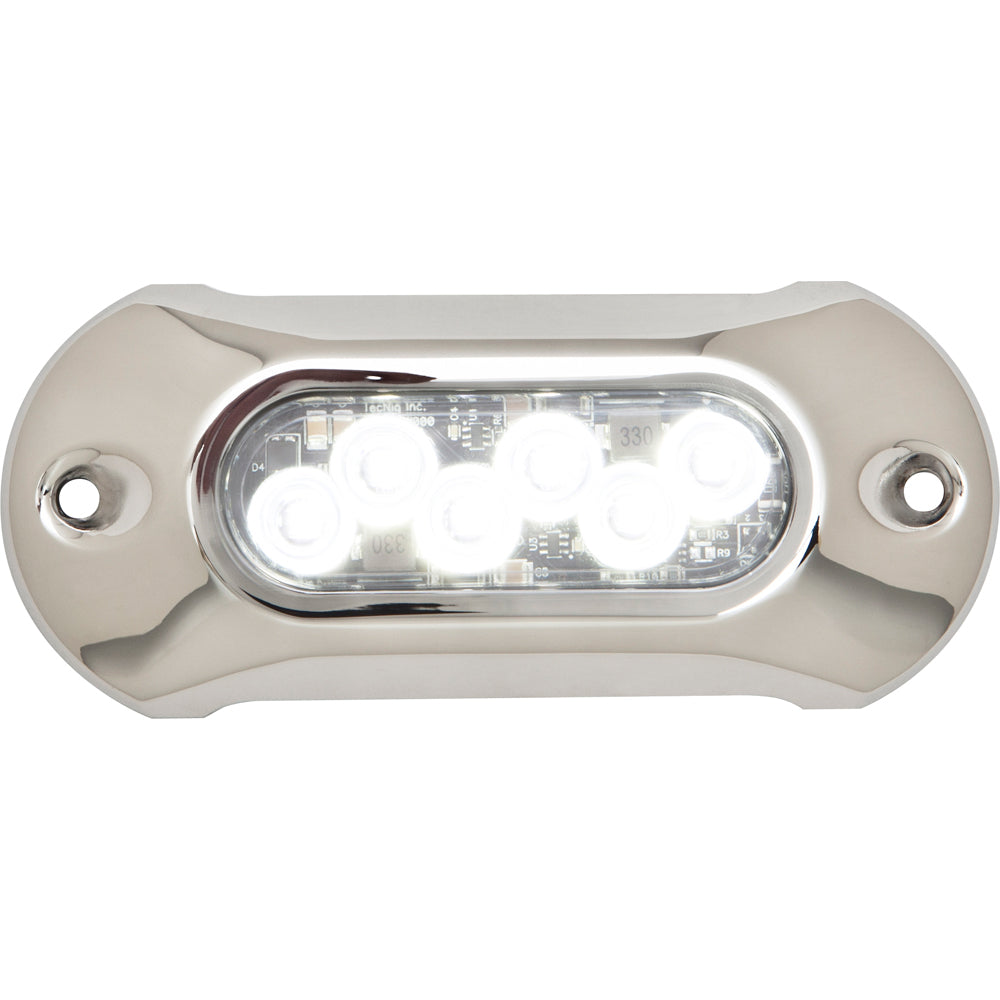 ATTWOOD LIGHT ARMOR UNDERWATER LED LIGHT - 6 LEDS - WHITE