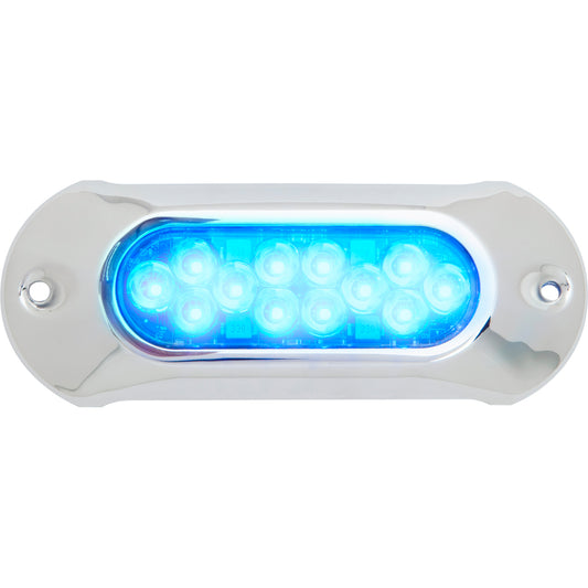 ATTWOOD LIGHT ARMOR UNDERWATER LED LIGHT - 12 LEDS - BLUE