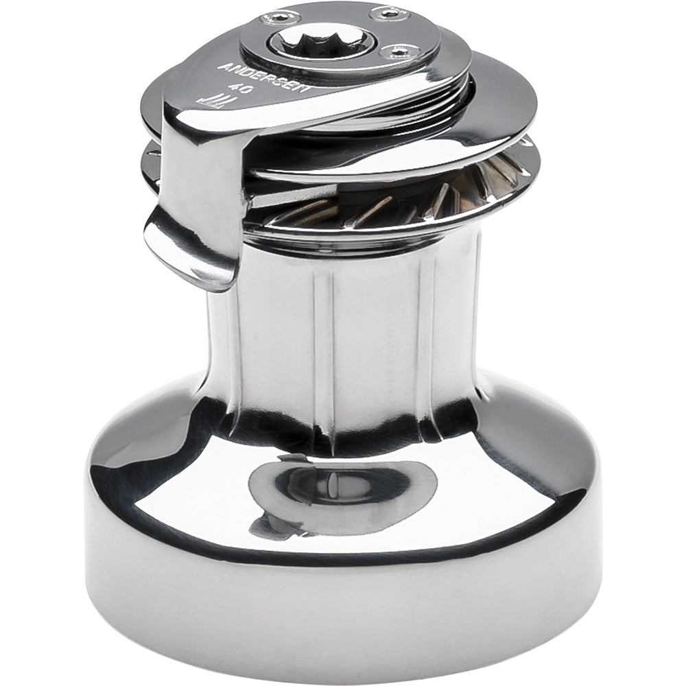 ANDERSEN 40 ST FS - 2-SPEED SELF-TAILING MANUAL WINCH - FULL STAINLESS STEEL