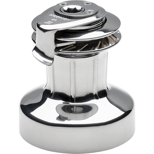 ANDERSEN 40 ST FS - 2-SPEED SELF-TAILING MANUAL WINCH - FULL STAINLESS STEEL
