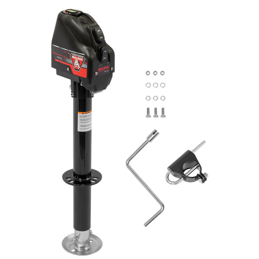 BULLDOG 4,000LBS POWERED A-FRAME JACK - BLACK CASE