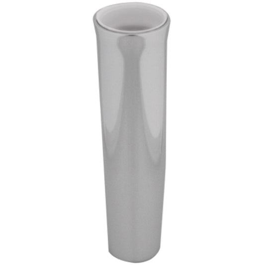 TACO FLARED WELD-ON ROD HOLDER 9-3/4"L X 1-3/4"ID - WHITE LINER POLISHED FINISH