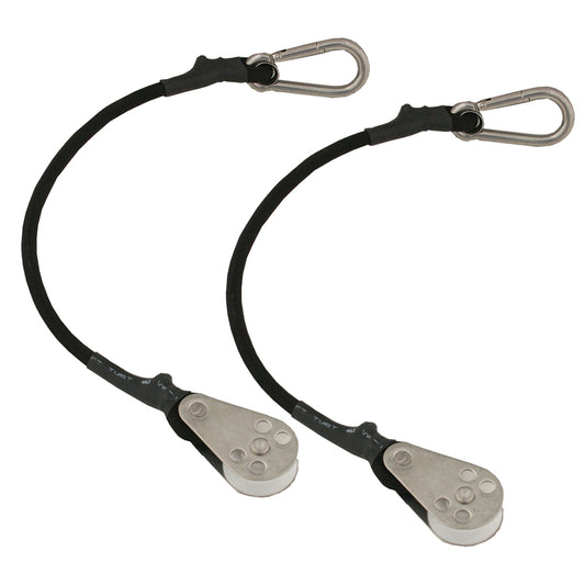 TACO SHOCK CORD W/ROLLER (PAIR)