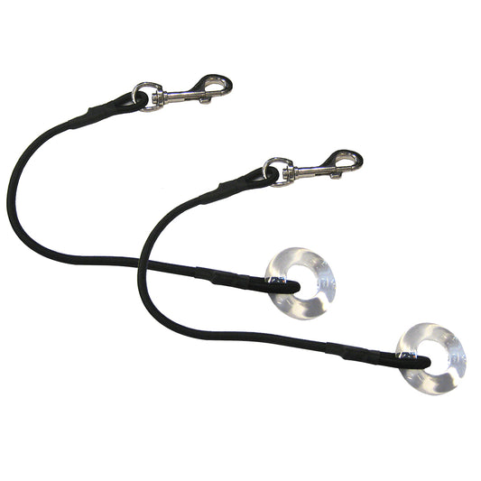 TACO SHOCK CORD W/GLASS EYE (PAIR)