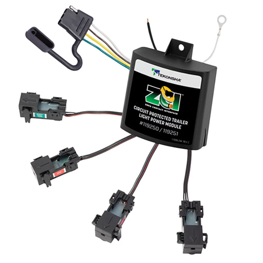 TEKONSHA ZCI&TRADE; ZERO CONTACT INTERFACE UNIVERSAL MODULITE&REG; - UNIVERSAL TRAILER LIGHT POWER MODULE