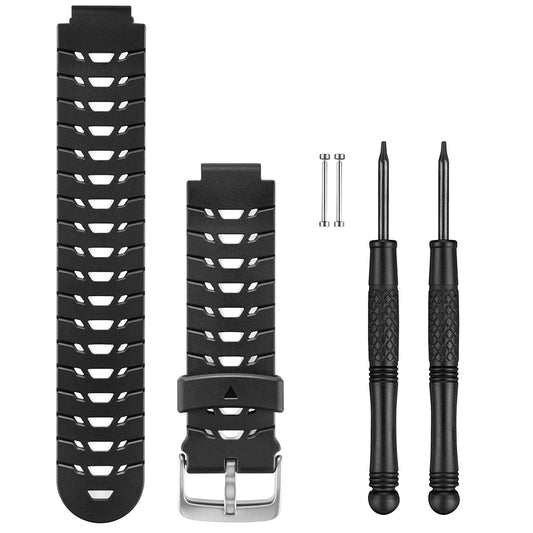 GARMIN REPLACEMENT WATCH BANDS - BLACK & WHITE