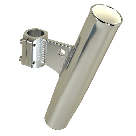 C.E. SMITH ALUMINUM CLAMP-ON ROD HOLDER - VERTICAL - 1.66" OD