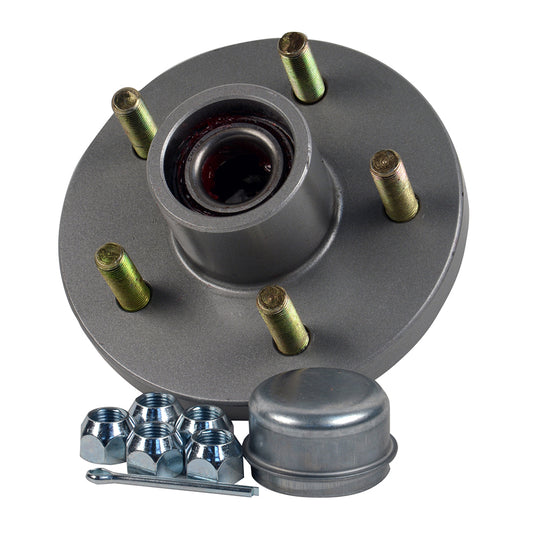 C.E. SMITH TRAILER HUB KIT - 1-3/8" X 1-1/16" TAPERED - 5 X 4-1/2" GALVANIZED