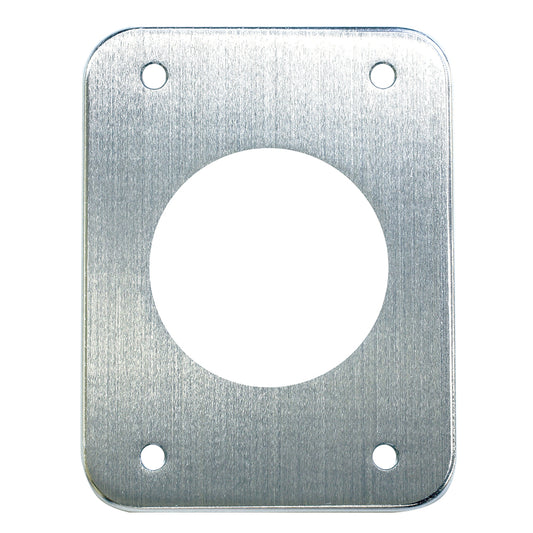 TIGRESS T-TOP ALUMINUM BACKING PLATES - 5" X 6-1/2" X 1/4" - PAIR