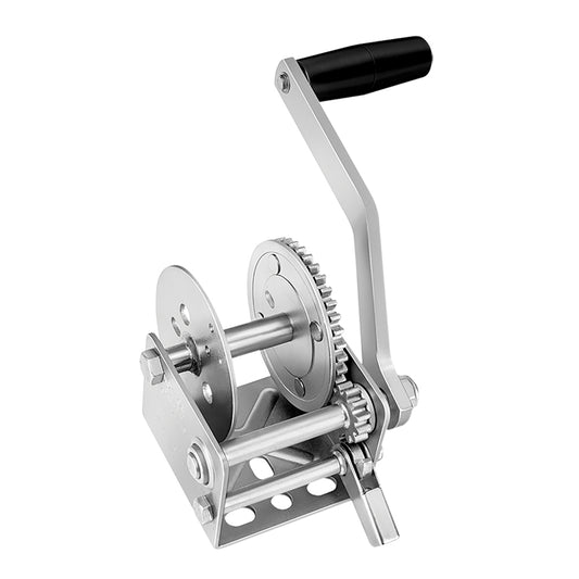 FULTON 900LB SINGLE SPEED WINCH - STRAP NOT INCLUDED