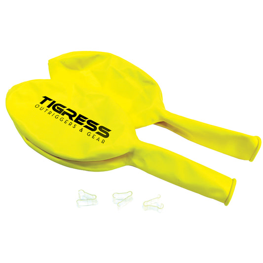 TIGRESS YELLOW HELIUM BALLOONS
