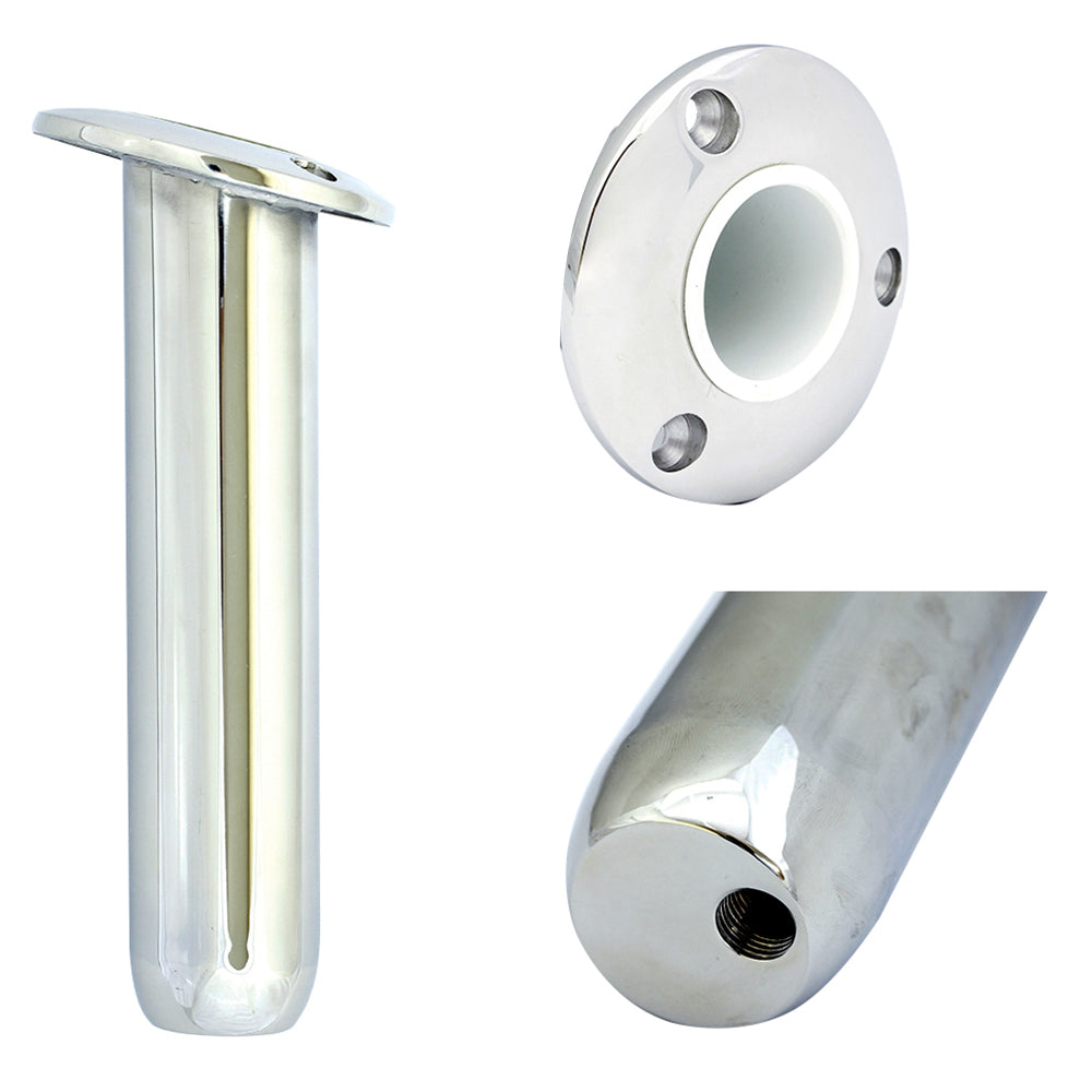 TIGRESS ROUND HEAD CLOSED BASE ROD HOLDER - 15&#176; - 9"