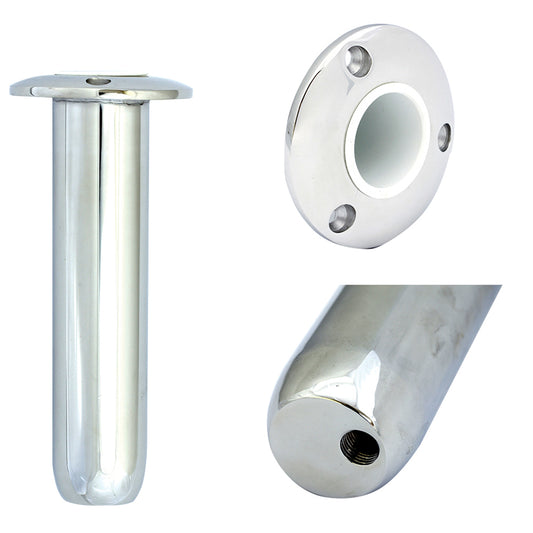 TIGRESS ROUND HEAD CLOSED BASE ROD HOLDER - 0&#176; - 9"