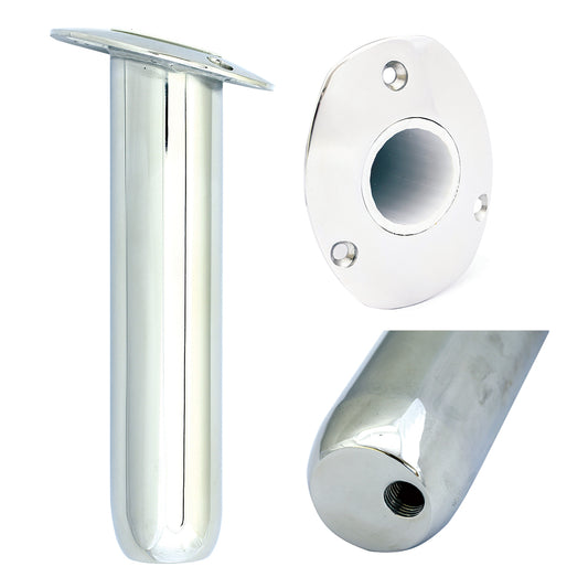 TIGRESS OVAL HEAD CLOSED BASE ROD HOLDER - 30&#176; - 9"
