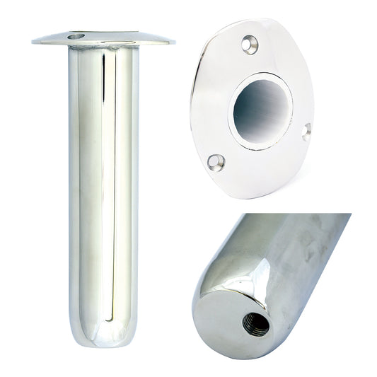 TIGRESS OVAL HEAD CLOSED BASE ROD HOLDER - 15&#176; - 9"