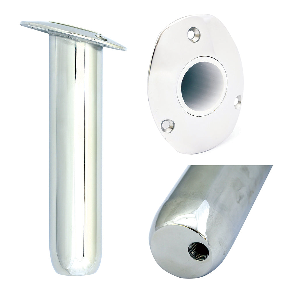 TIGRESS OVAL HEAD CLOSED BASE ROD HOLDER - 0&#176; - 9"
