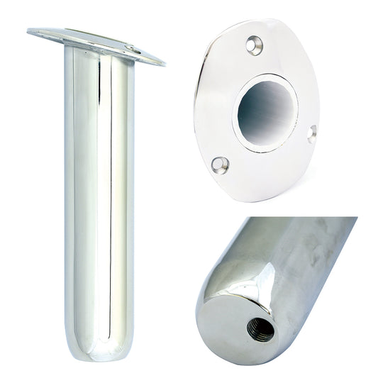 TIGRESS OVAL HEAD CLOSED BASE ROD HOLDER - 0&#176; - 9"