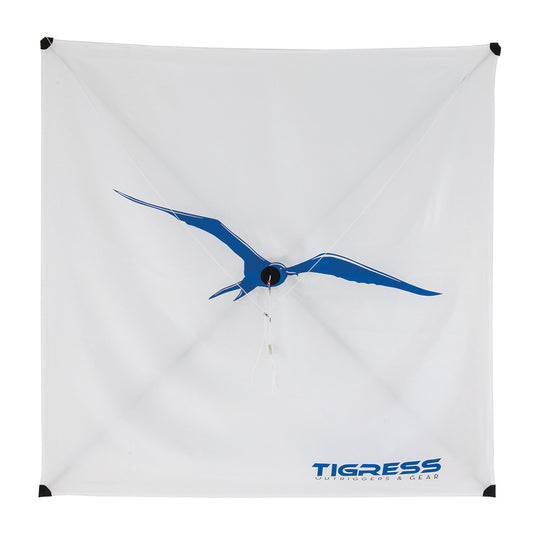 TIGRESS SPECIALTY LITE WIND KITE - WHITE