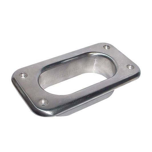 WHITECAP HAWSE PIPE - 316 STAINLESS STEEL - 4" X 2"