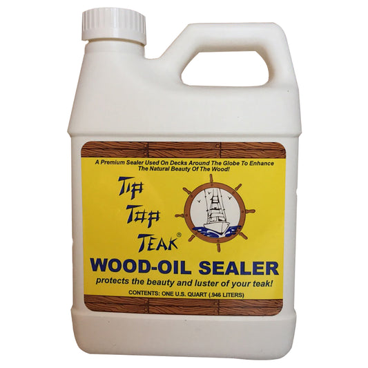 TIP TOP TEAK WOOD OIL SEALER - QUART