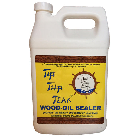 TIP TOP TEAK WOOD OIL SEALER - GALLON