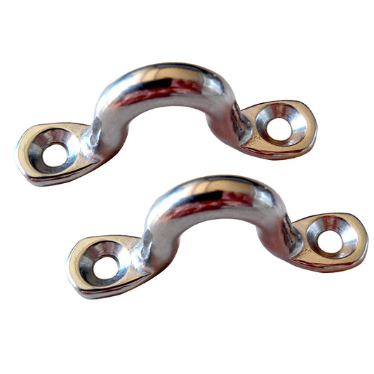TAYLOR MADE EYE STRAP CHROME ZAMAK - PAIR