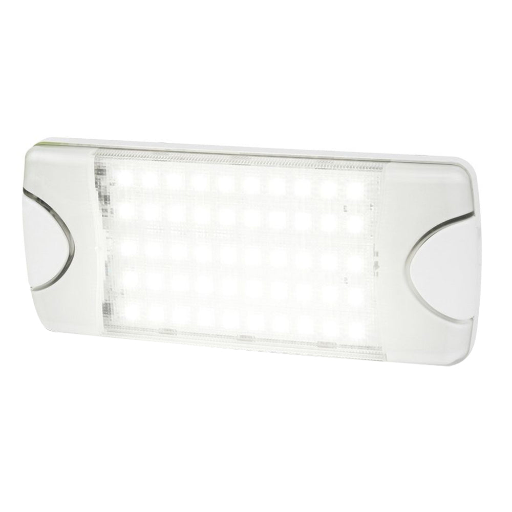 HELLA MARINE DURALED 50 LOW PROFILE INTERIOR/EXTERIOR LAMP - WHITE LED SPREADER BEAM