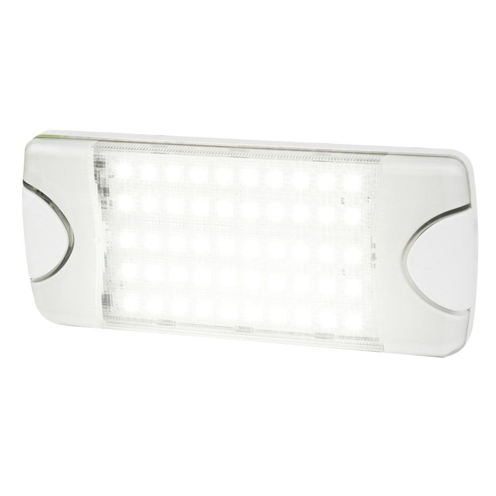 HELLA MARINE DURALED 50 LOW PROFILE INTERIOR/EXTERIOR LAMP - WIDE WHITE SPREADER BEAM